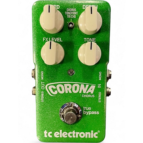 Used TC Electronic Corona Chorus Effect Pedal