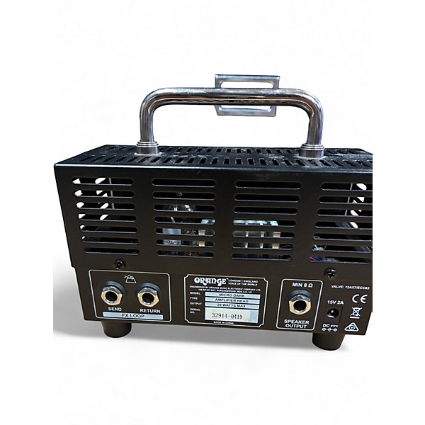 Used 2010s Orange Amplifiers Micro Dark 20W Tube Guitar Amp Head