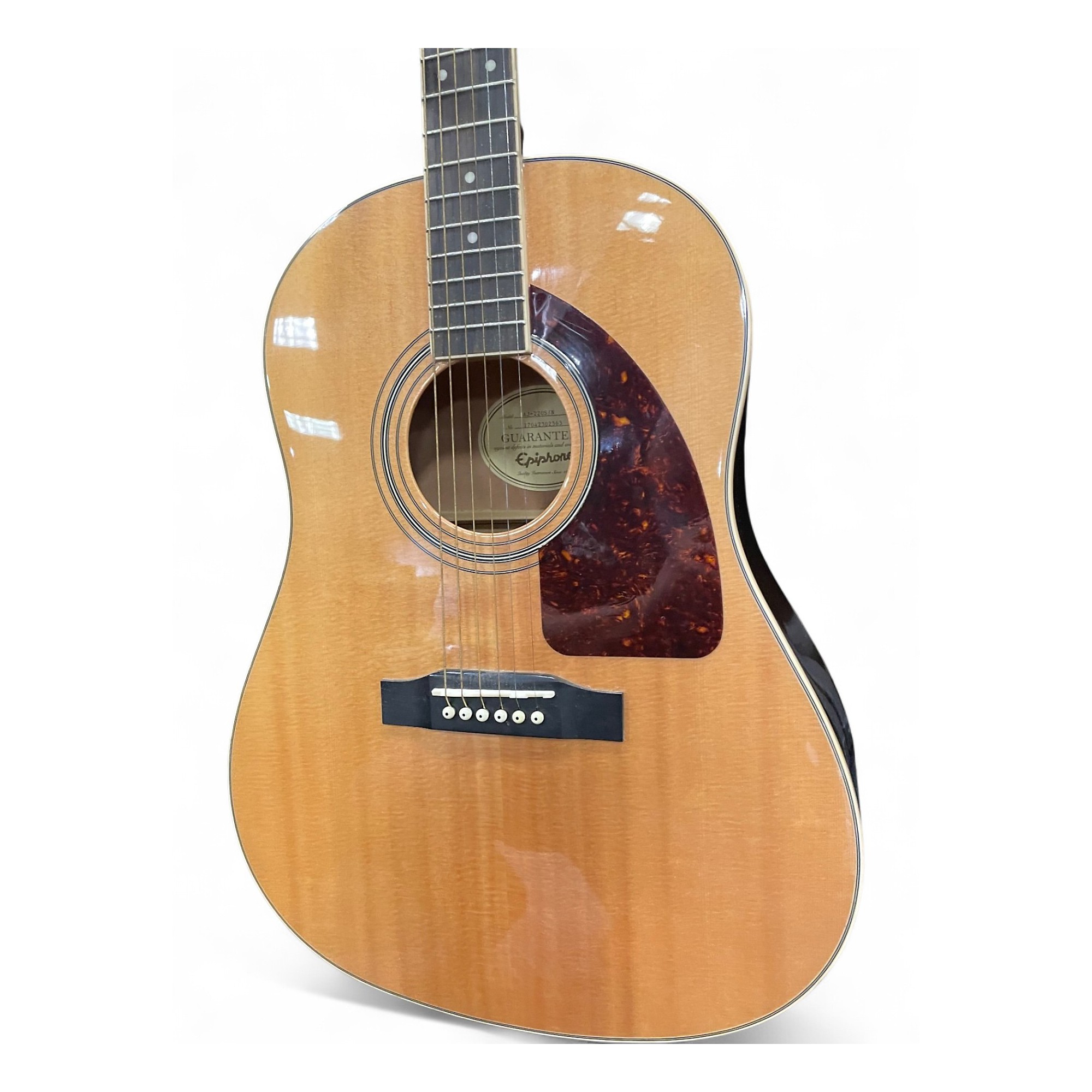 AJ２２０ S/N Used Epiphone AJ220S Natural Acoustic Guitar Natural | Guitar Center