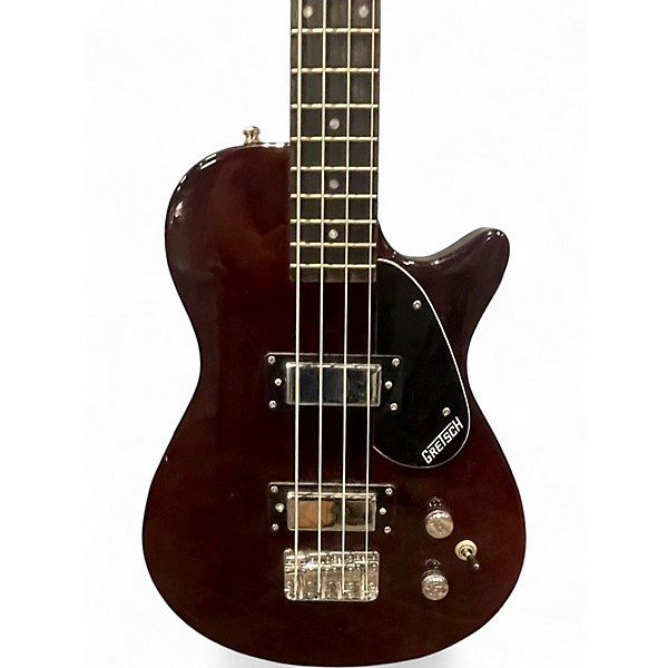 Used Gretsch Guitars Streamliner Jet Club Wine Red Electric Bass Guitar