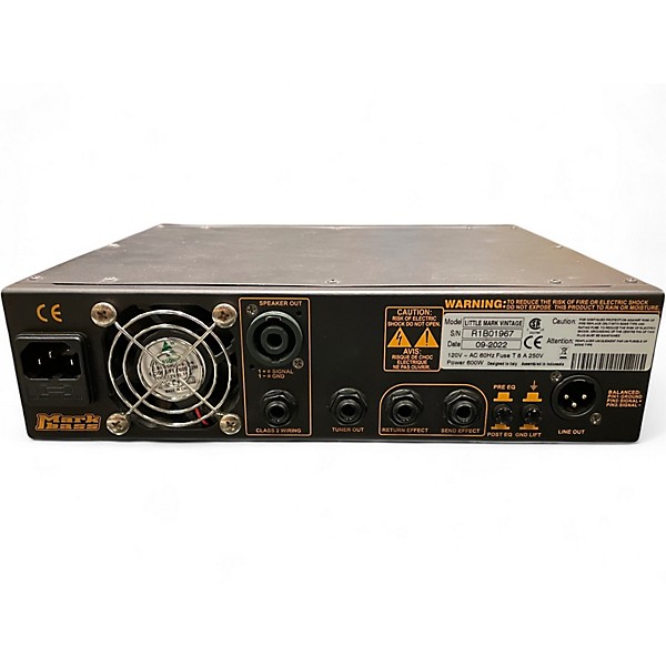 Used Markbass LITTLE MARK VINTAGE 600W Tube Bass Amp Head