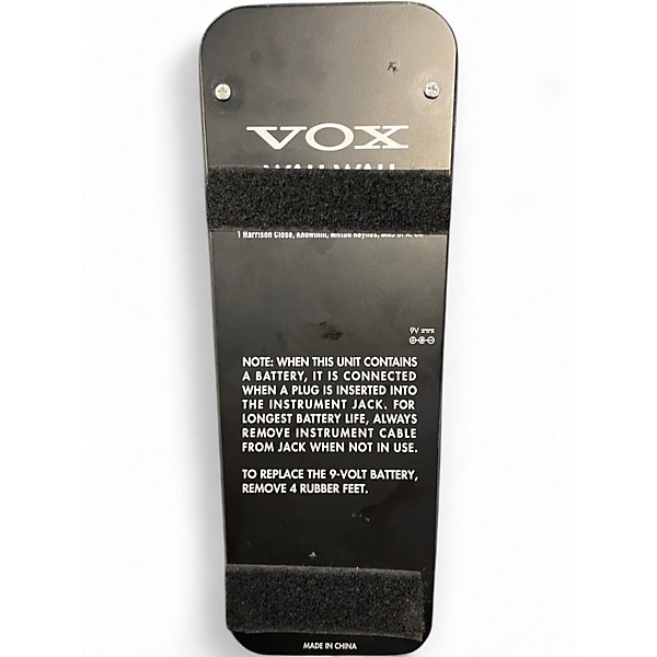 Used VOX V845 Classic Wah Effect Pedal