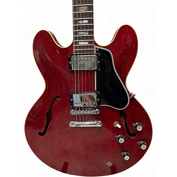 Vintage 1963 Gibson ES-335TD Cherry Hollow Body Electric Guitar