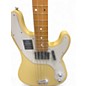 Used Fender telecaster Vintage Yellow Electric Bass Guitar thumbnail