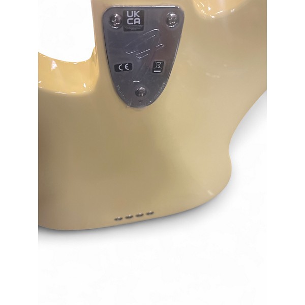 Used Fender telecaster Vintage Yellow Electric Bass Guitar