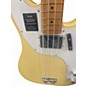 Used Fender telecaster Vintage Yellow Electric Bass Guitar