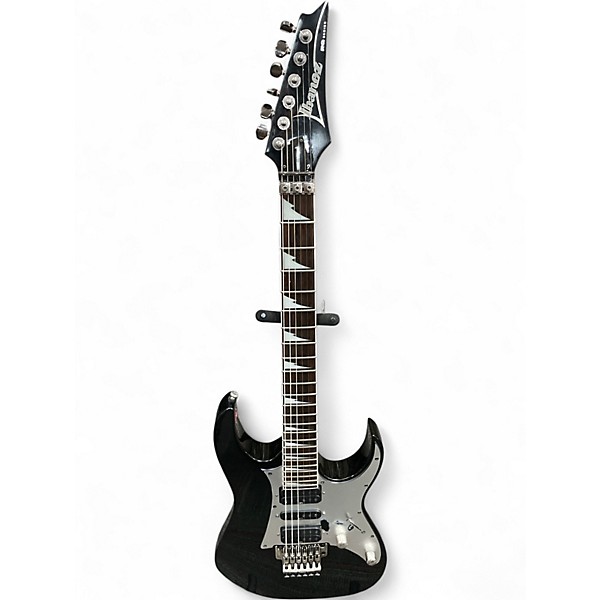 Used Ibanez rg350ex Black Solid Body Electric Guitar Black