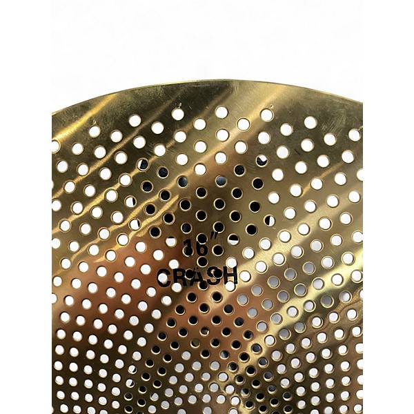 Used Wuhan Cymbals & Gongs 16in Ora Low Noise Crash Cymbal