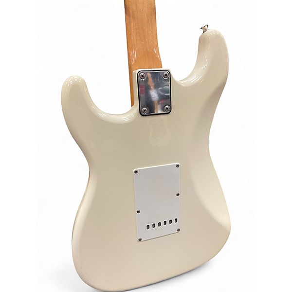 Used 1988 Squier stratocaster  Vintage White Solid Body Electric Guitar