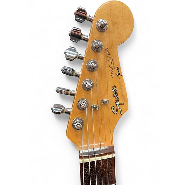 Used 1988 Squier stratocaster  Vintage White Solid Body Electric Guitar