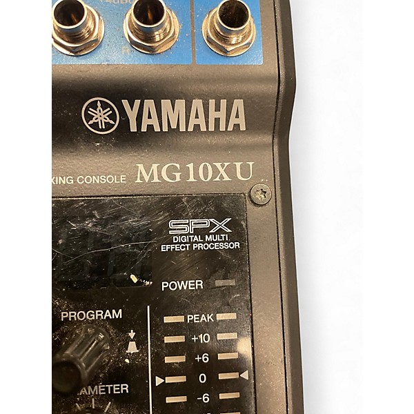 Used Yamaha MG10XU 10 Channel Mixer with Effects Unpowered Mixer