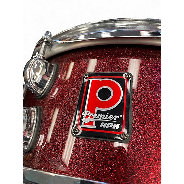 Used Premier 13in S13H30 RED SPARKLE Drum