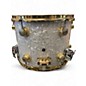 Used DW 13in BALLAD SNARE Pearl White Drum