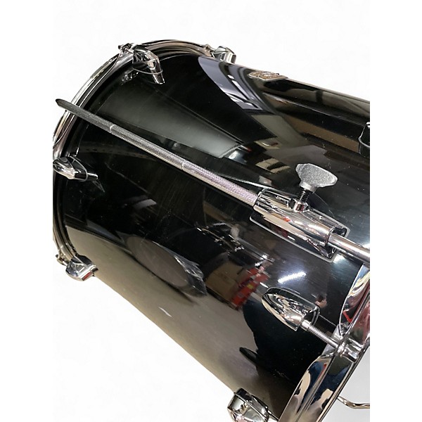 Used Yamaha 16X15 Stage Custom Black Drum