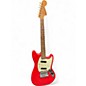 Vintage 1966 Fender Mustang DAKOTA RED REFINISH Solid Body Electric Guitar thumbnail