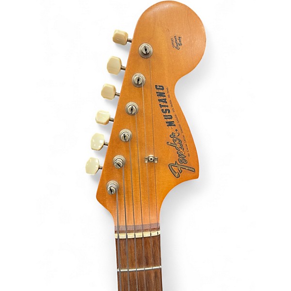 Vintage 1966 Fender Mustang DAKOTA RED REFINISH Solid Body Electric Guitar