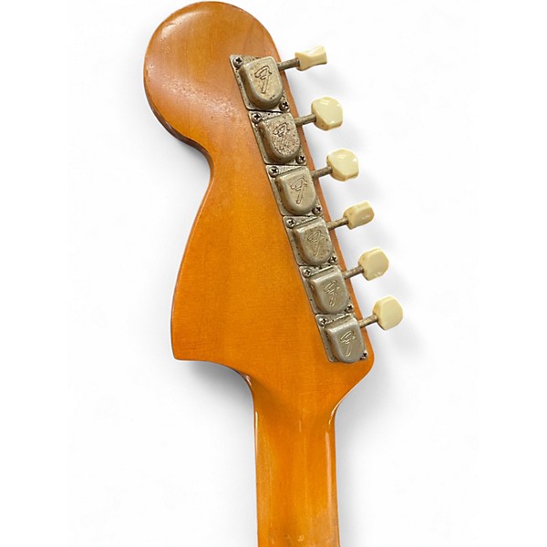 Vintage 1966 Fender Mustang DAKOTA RED REFINISH Solid Body Electric Guitar