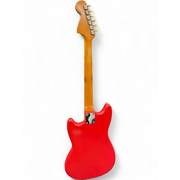 Vintage 1966 Fender Mustang DAKOTA RED REFINISH Solid Body Electric Guitar