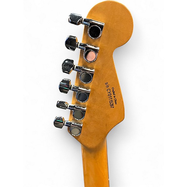 Used Squier Stagemaster Stratocaster Black Onyx Solid Body Electric Guitar