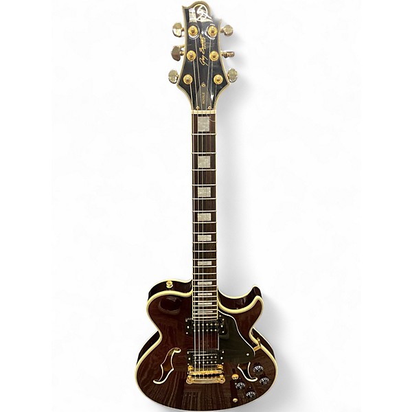 Used Greg Bennett Design by Samick RL-4 Wine Red Hollow Body Electric Guitar