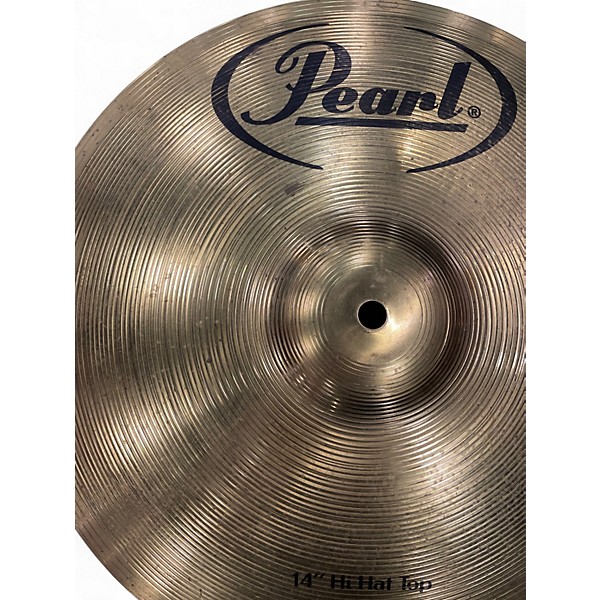 Used Pearl 14in Hi Hat Pair Cymbal