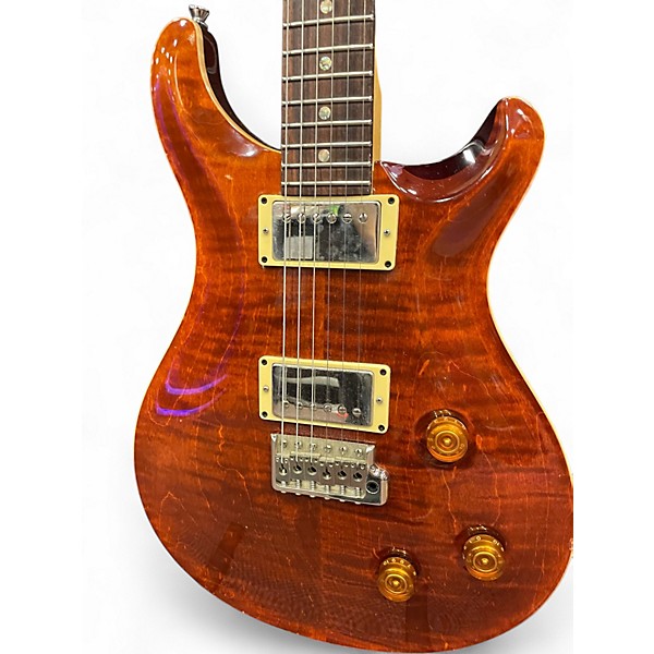Used 2005 PRS Custom 24 Amber Solid Body Electric Guitar