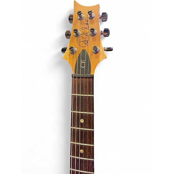 Used 2005 PRS Custom 24 Amber Solid Body Electric Guitar