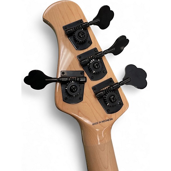 Used Sterling by Music Man Ray34 Black Electric Bass Guitar Black