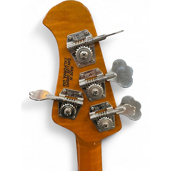 Used Ernie Ball Music Man STINGRAY CLASSIC Vintage White Electric Bass Guitar