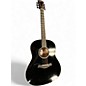 Used Taylor 217E BLK-PLUS Black Acoustic Electric Guitar thumbnail