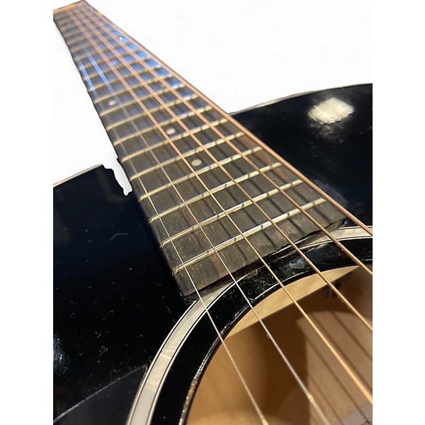 Used Taylor 217E BLK-PLUS Black Acoustic Electric Guitar