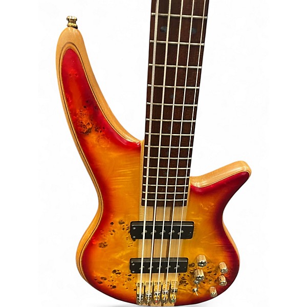 Used Jackson SPECTRA V5 CHERRY BURST Electric Bass Guitar