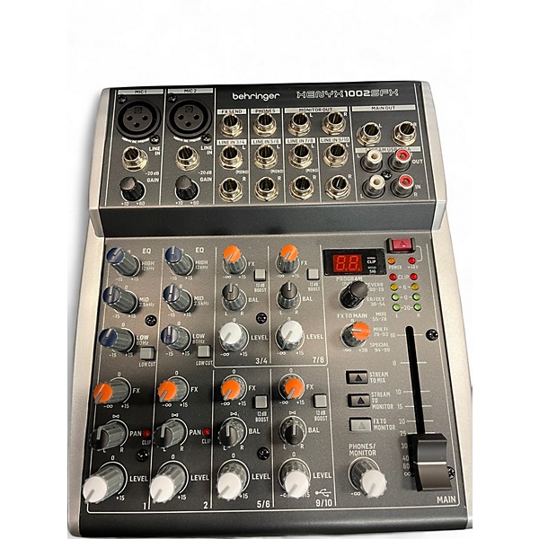 Behringer HENYX 1002SFX（極美品・新品同様） Behringer Xenyx 1002SFX – United States