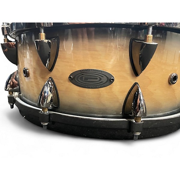 Used Orange County Drum & Percussion 14in MAPLE ASH Natural Drum