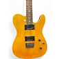 Used Fender Special Edition Custom Telecaster FMT HH Amber Solid Body Electric Guitar