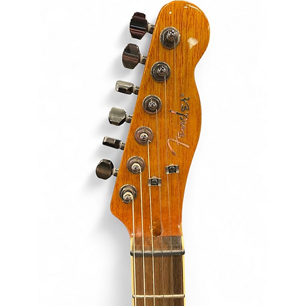 Used Fender Special Edition Custom Telecaster FMT HH Amber Solid Body Electric Guitar