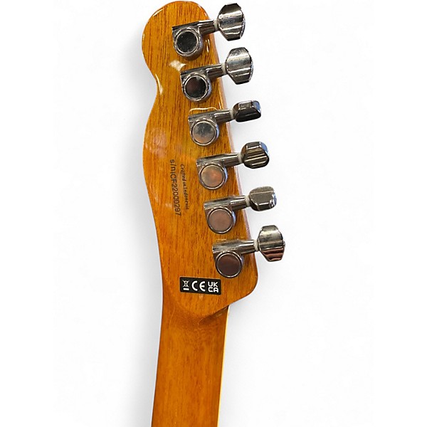 Used Fender Special Edition Custom Telecaster FMT HH Amber Solid Body Electric Guitar