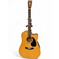 Used Blueridge BR60CE Contemporary Series Dreadnought Natural Acoustic Electric Guitar thumbnail