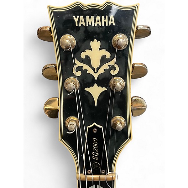 Vintage 1970s Yamaha sg2000 Black Solid Body Electric Guitar