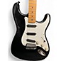 Used Fender STRATOCASTER Black Solid Body Electric Guitar