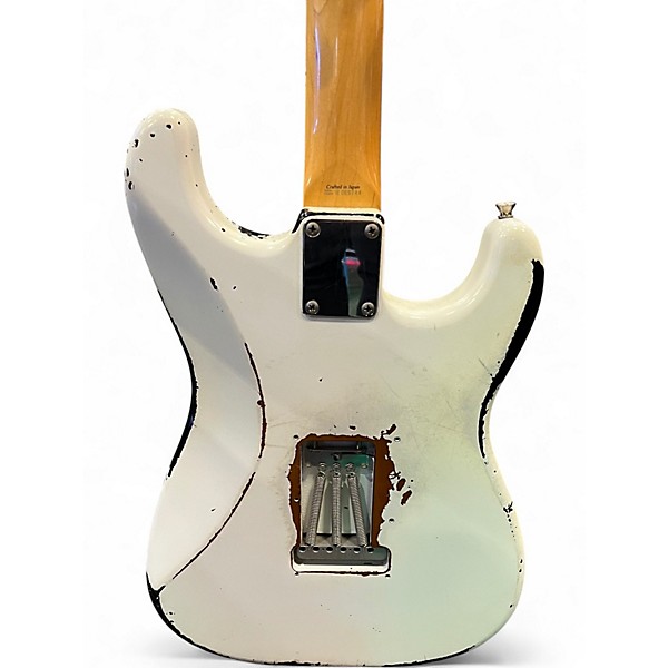 Used Fender  Reissue ‘68 Stratocaster WHITE Solid Body Electric Guitar