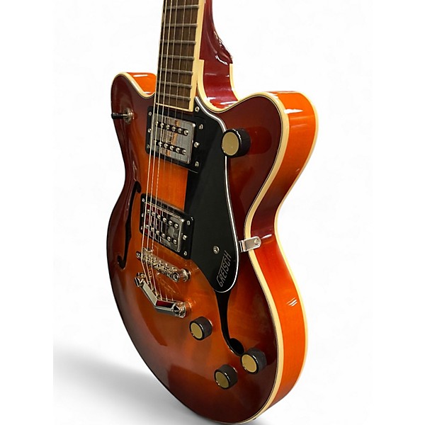 Used Gretsch Guitars G52655 Amber Hollow Body Electric Guitar