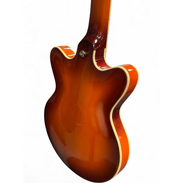 Used Gretsch Guitars G52655 Amber Hollow Body Electric Guitar