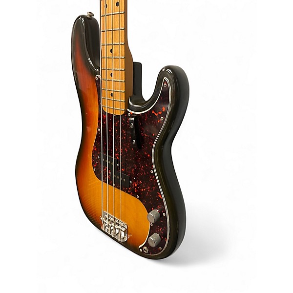 Vintage 1978 Fender Standard Precision Bass 2 Color Sunburst Electric Bass Guitar