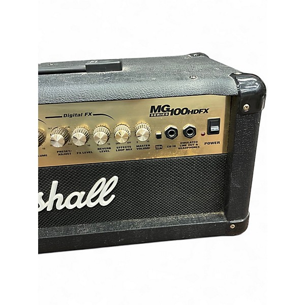 Used Marshall MG100HDFX 100W Solid State Guitar Amp Head