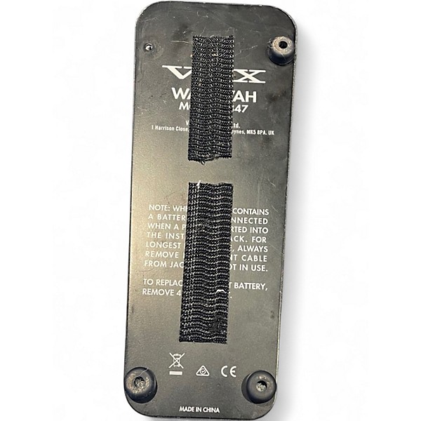 Used VOX V847 Reissue Wah Effect Pedal
