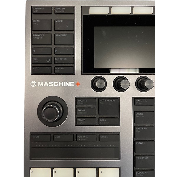Used Native Instruments Maschine+ MIDI Controller