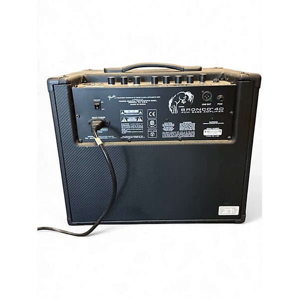 Used Fender Bronco 40 40W 1x10 Bass Combo Amp