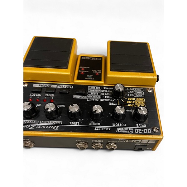 Used BOSS OD20 Overdrive Distortion Effect Pedal | Guitar Center