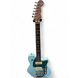Used Reverend CHARGER 290 BIGSBY Seafoam Green Solid Body Electric Guitar